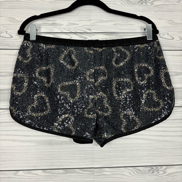 Victoria’s Secret Sequin Heart Sexy Valentine’s Day Shorts Small - Picture 5 of 7